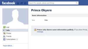 facebook account